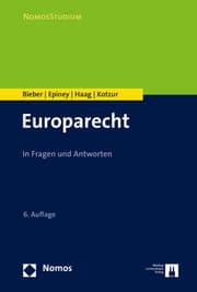 Cover von Europarecht