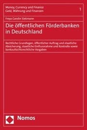 Cover von Die öffentlichen Förderbanken in Deutschland