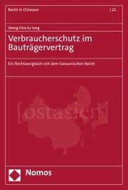 Cover von Verbraucherschutz im Bauträgervertrag
