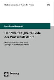 Cover von Der Zweifaltigkeits-Code der Wirtschaftslehre