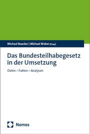 Cover von Das Bundesteilhabegesetz in der Umsetzung