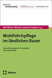 Cover von Wohlfahrtspflege im ländlichen Raum