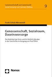Cover von Genossenschaft, Sozialraum, Daseinsvorsorge