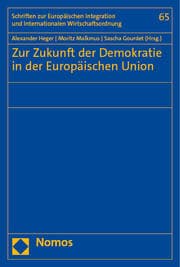 Cover von Zur Zukunft der Demokratie in der Europäischen Union