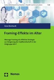 Cover von Framing-Effekte im Alter