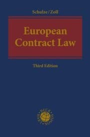 Cover von European Contract Law