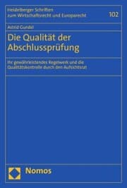 Cover von Die Qualität der Abschlussprüfung