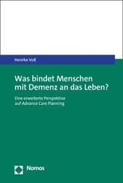 Cover von Was bindet Menschen mit Demenz an das Leben?