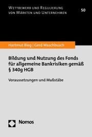 Cover von Bildung und Nutzung des Fonds für allgemeine Bankrisiken gemäß § 340g HGB