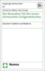 Cover von Der Besondere Teil des neuen chinesischen Zivilgesetzbuches