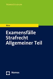 Cover von Examensfälle Strafrecht Allgemeiner Teil