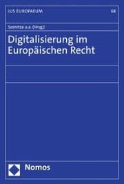 Cover von Digitalisierung im Europäischen Recht
