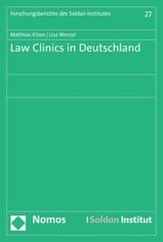 Cover von Law Clinics in Deutschland