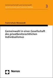 Cover von Gemeinwohl in einer Gesellschaft des privatbesitzrechtlichen Individualismus
