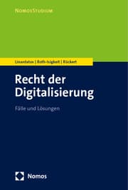 Cover von Recht der Digitalisierung