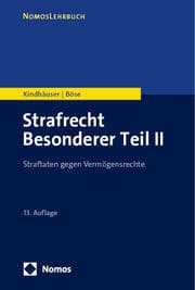 Cover von Strafrecht Besonderer Teil II