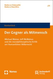 Cover von Der Gegner als Mitmensch