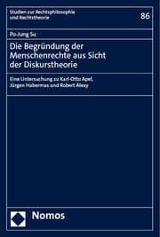 Cover von Die Begründung der Menschenrechte aus Sicht der Diskurstheorie
