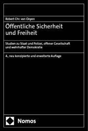 Cover von Öffentliche Sicherheit und Freiheit