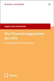 Cover von Das Finanzierungssystem der GKV