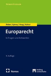 Cover von Europarecht