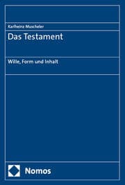 Cover von Das Testament