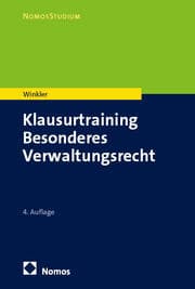 Cover von Klausurtraining Besonderes Verwaltungsrecht
