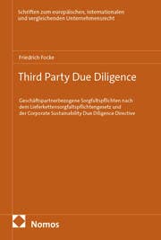Cover von Third Party Due Diligence
