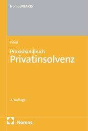 Cover von Praxishandbuch Privatinsolvenz