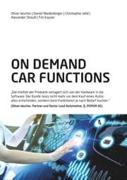 Cover von On Demand Car Functions (ODCF)