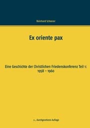 Cover von Ex oriente pax
