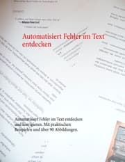 Cover von Automatisiert Fehler im Text entdecken