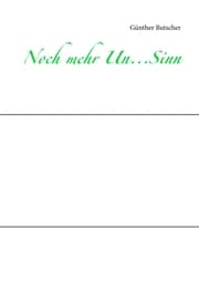 Cover von Noch mehr Un...Sinn