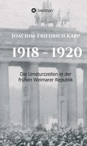 Cover von 1918 - 1920