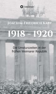 Cover von 1918 - 1920