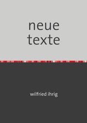 Cover von neue texte