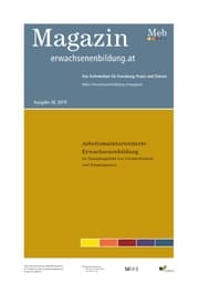 Cover von Arbeitsmarktorientierte Erwachsenenbildung. Im Spannungsfeld von Verwertbarkeit und Emanzipation
