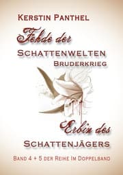 Cover von 'Fehde der Schattenwelten' und 'Erbin des Schattenjägers'