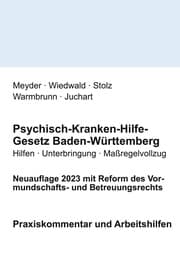 Cover von Psychisch-Kranken-Hilfe-Gesetz Baden-Württemberg