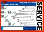 Cover von Universal KFZ Inspektionsheft Serviceheft Wartungsheft Scheckheft
