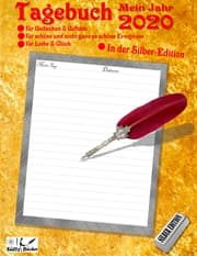 Cover von TAGEBUCH - Mein Jahr 2020 - SÜLTZ BÜCHER Silber Edition