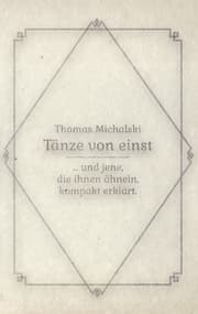 Cover von Tänze von Einst