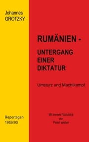 Cover von Rumänien - Untergang einer Diktatur