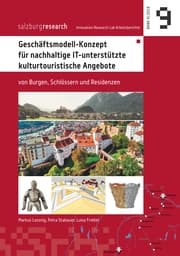 Cover von Geschäftsmodell-Konzept für nachhaltige IT-unterstützte kulturtouristische Angebote