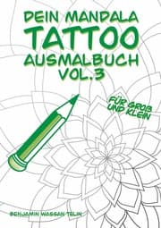Cover von Dein Mandala Tattoo Ausmalbuch Vol.3