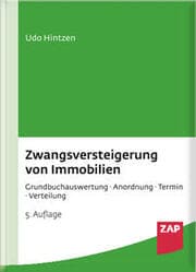 Cover von Zwangsversteigerung von Immobilien