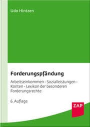 Cover von Forderungspfändung
