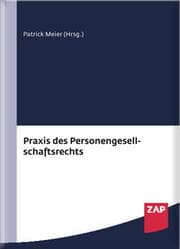 Cover von Praxis des Personengesellschaftsrechts