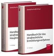 Cover von Paket Handbuch für das strafrechtliche Ermittlungsverfahren und Handbuch für die strafrechtliche Hauptverhandlung