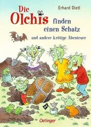 Cover von Die Olchis finden einen Schatz und andere krötige Abenteuer